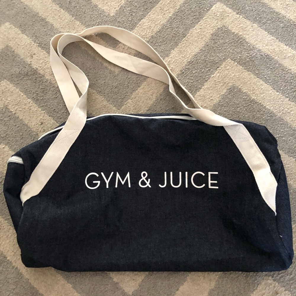 Gym and Juice .. Work Out bag